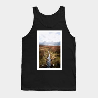 Photographic Print of Snowdonia, Wales Tank Top